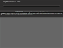Tablet Screenshot of digitalfireworks.com